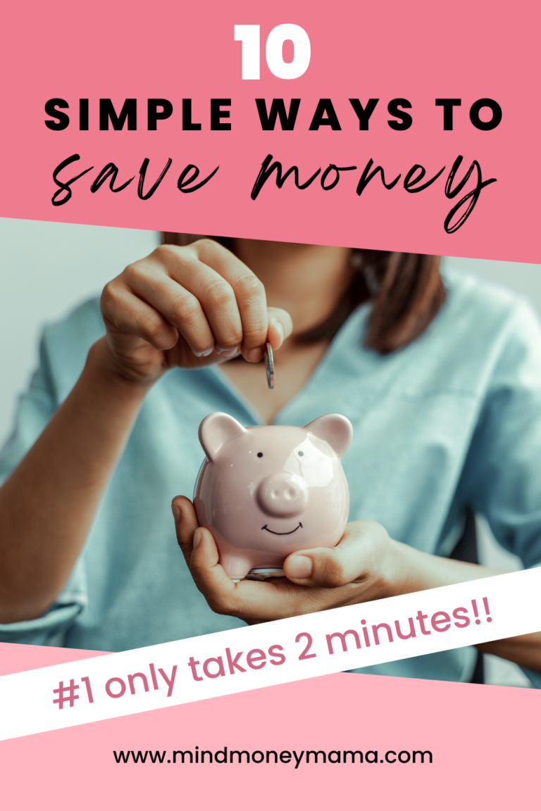 10 Simple Ways to Save Money Every Day - Mind Money Mama